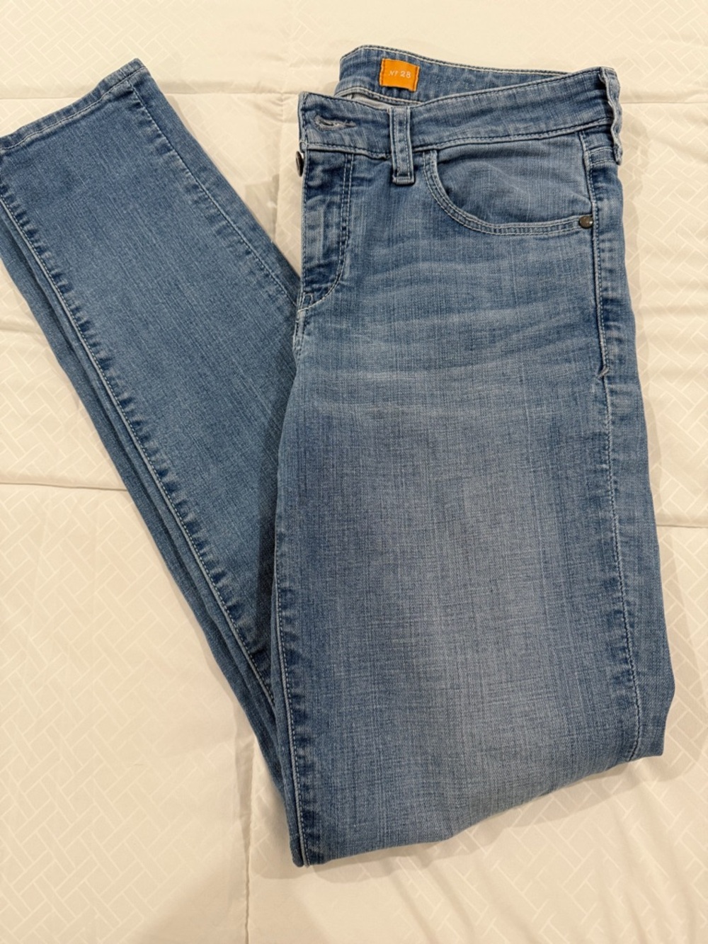 Anthropologie Pilcro and the Letterpress Light Blue Jeans No 28 cotton Spandex